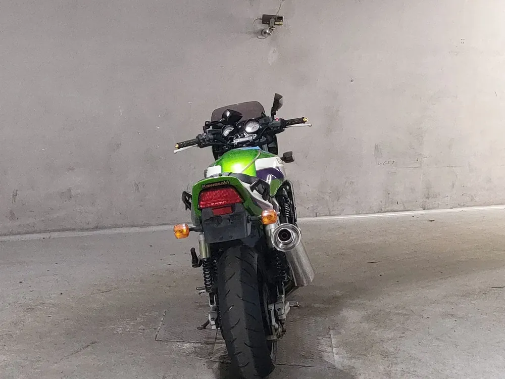 Kawasaki ZRX1200R 2001, зелёный, фото 4