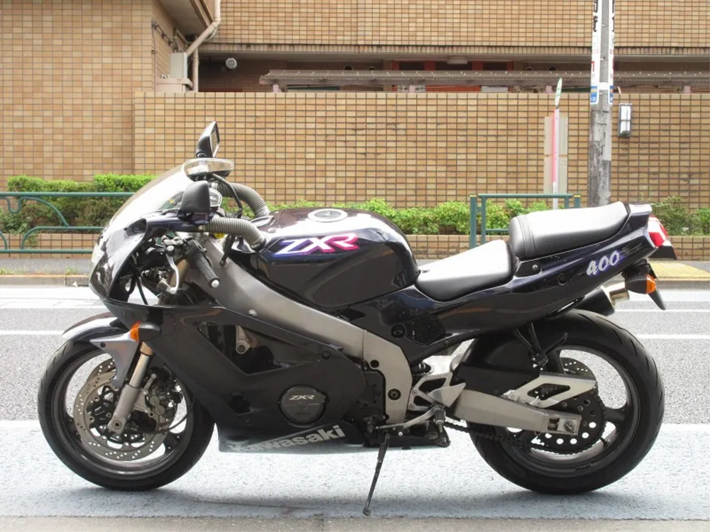 Kawasaki ZXR400 1996, фиолетовый, фото 2