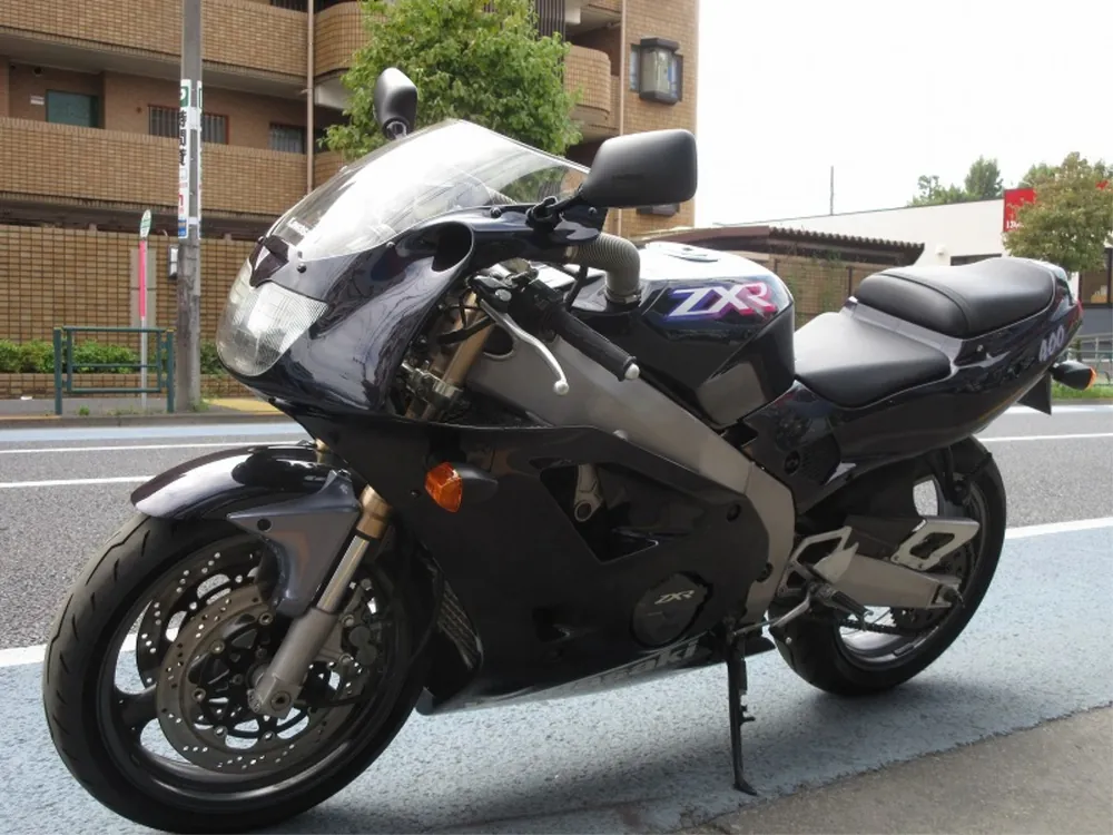 Kawasaki ZXR400 1996, фиолетовый, фото 16