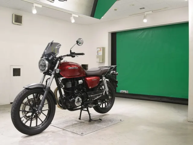 Honda GB350S 2021, красный, фото 4