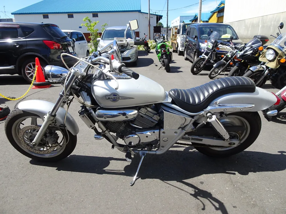 Honda V-Twin Magna 250, серебристый, фото 2