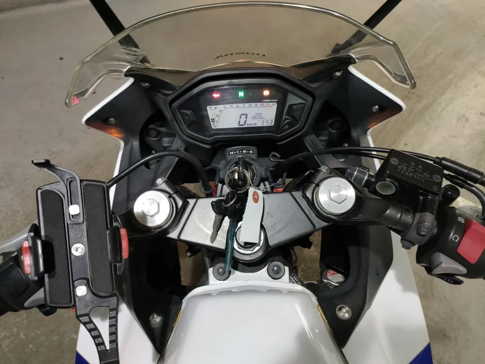 Honda CB400X ABS 2013, white / red, фото 5