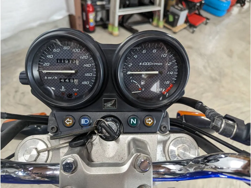 Honda Hornet 250, синий, фото 3