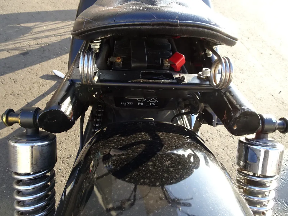 Honda V-Twin Magna 250, mat black, фото 6