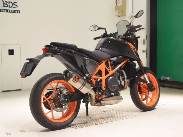 KTM 690 DUKE R 2017, black | orange, фото 5