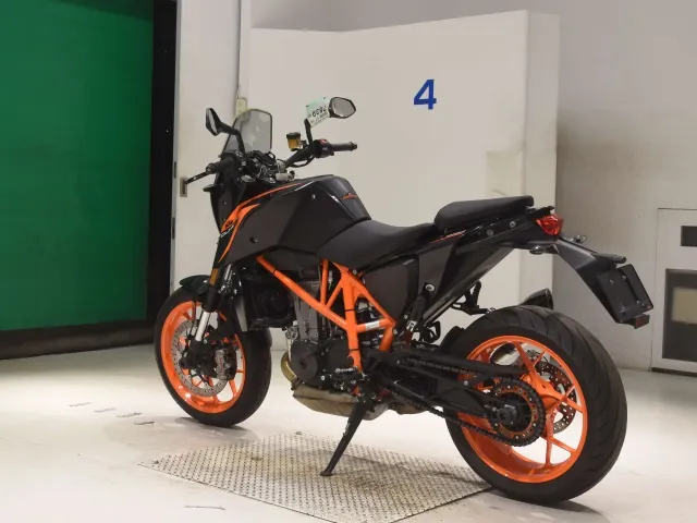 KTM 690 DUKE R 2017, black | orange, фото 6