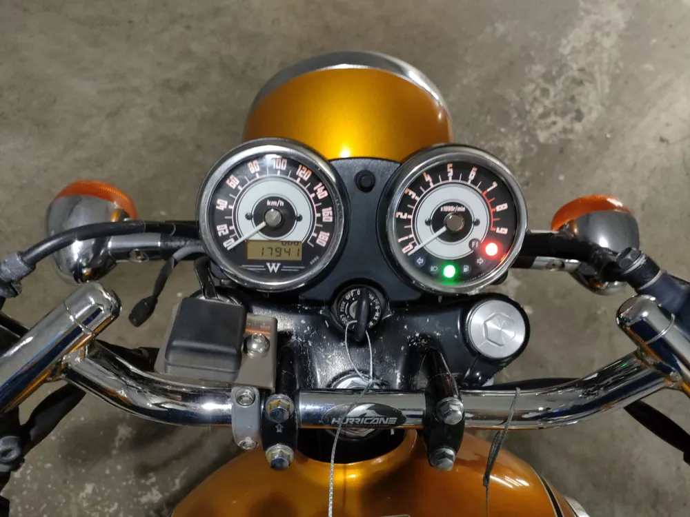 Kawasaki W800 2011, оранжевый, фото 5