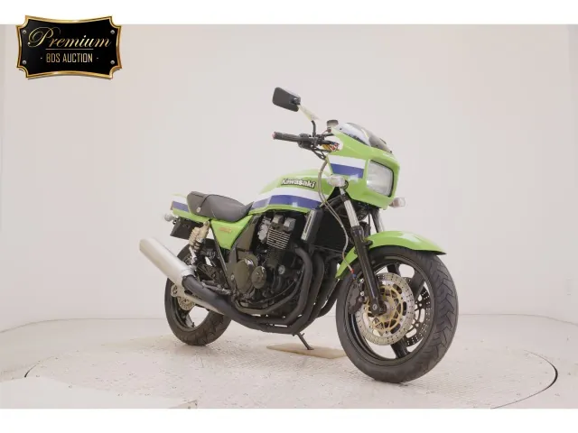 Kawasaki ZRX400-II 1995, зелёный, фото 3