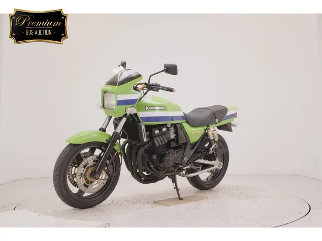 Kawasaki ZRX400-II 1995, зелёный, фото 4