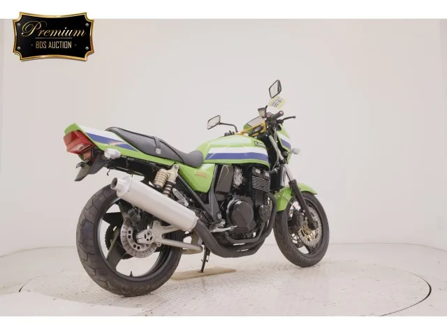 Kawasaki ZRX400-II 1995, зелёный, фото 5