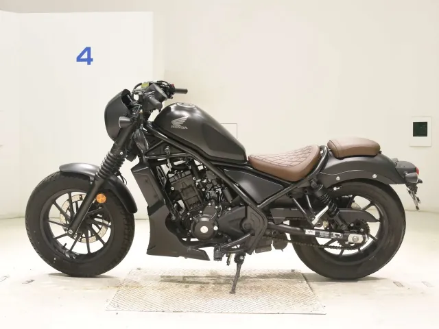 Honda Rebel 250, matt black, фото 2