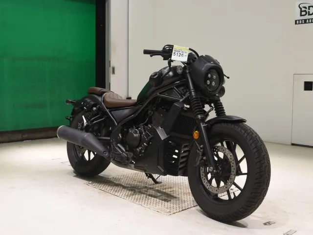 Honda Rebel 250, matt black, фото 3