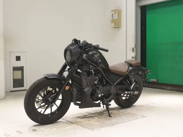 Honda Rebel 250, matt black, фото 4
