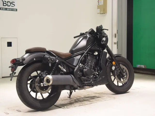 Honda Rebel 250, matt black, фото 5
