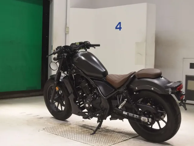 Honda Rebel 250, matt black, фото 6