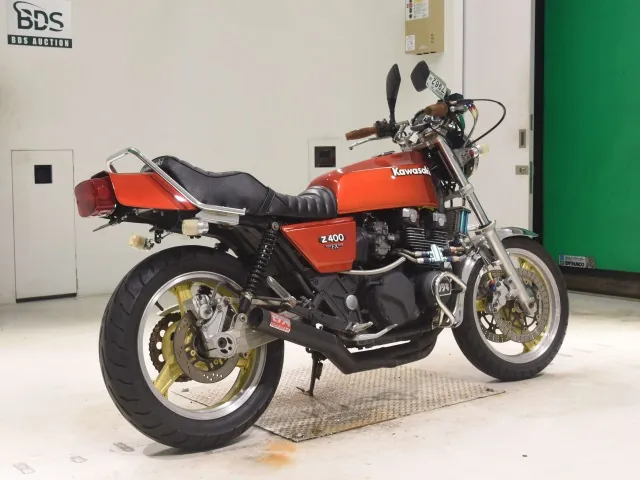 Kawasaki Zephyr 400 1998, красный, фото 5