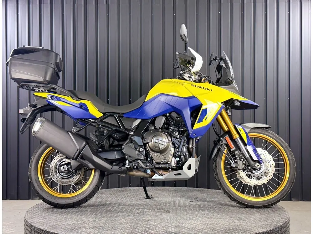 Suzuki V-Strom 800 2024, жёлтый, синий, фото 5
