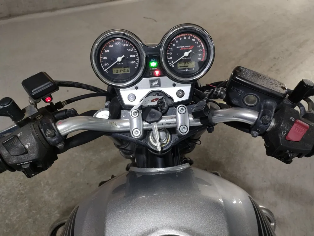 Honda CB400 Super Four 2004, серебристый, фото 5