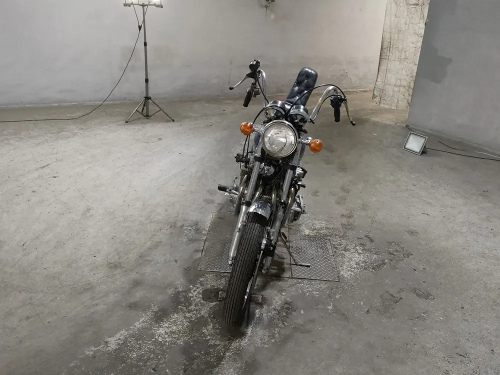 Honda Cb550, синий, фото 3