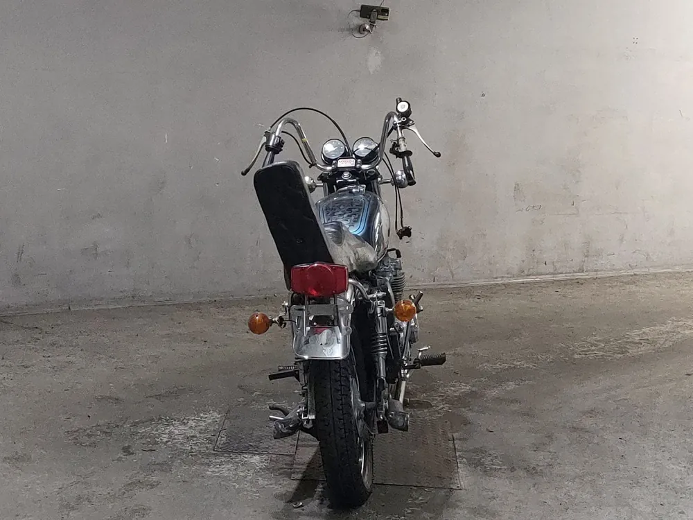 Honda Cb550, синий, фото 4