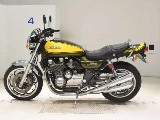 Kawasaki ZRX1100 1998, зелёный, фото 2