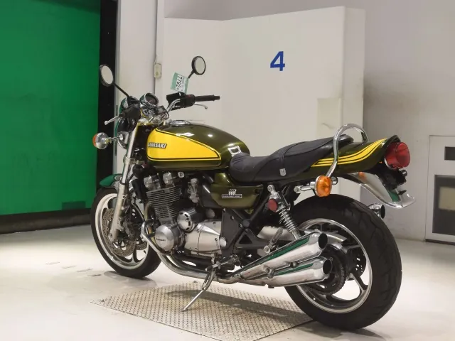 Kawasaki ZRX1100 1998, зелёный, фото 6