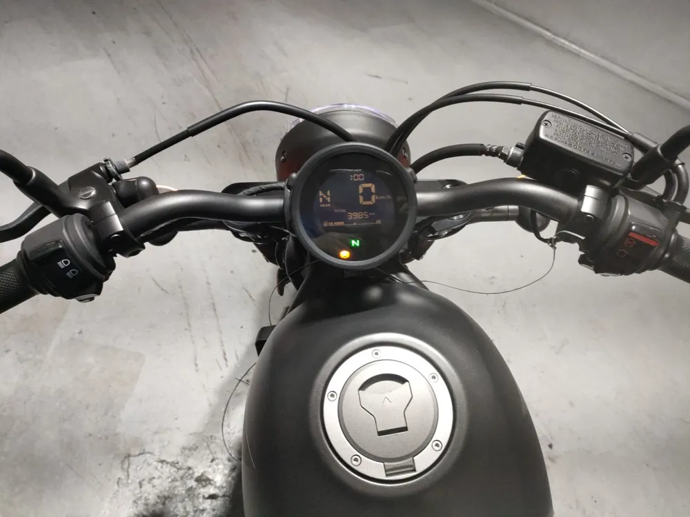 Honda Rebel 250, чёрный, фото 5