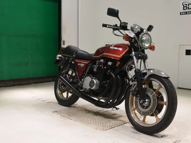 Kawasaki Z750D1 1979, красный, фото 3