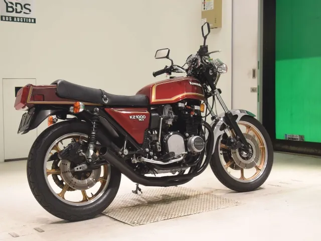 Kawasaki Z750D1 1979, красный, фото 5