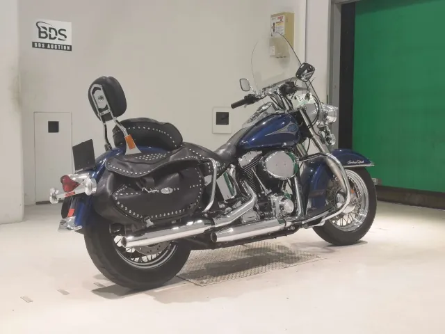 Harley-Davidson FLSTC1450 1999, синий, фото 5