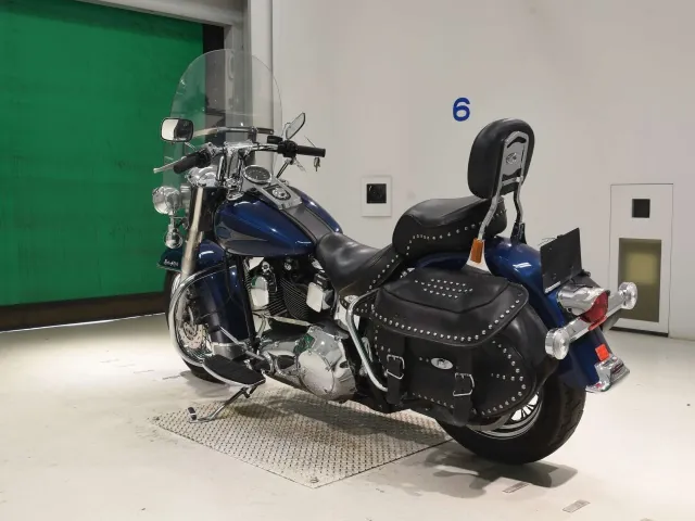 Harley-Davidson FLSTC1450 1999, синий, фото 6
