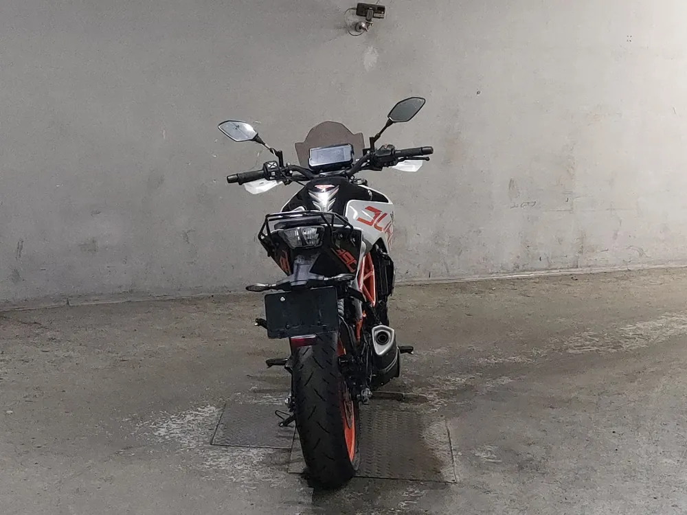 KTM 390 Duke 2021, white/black, фото 4