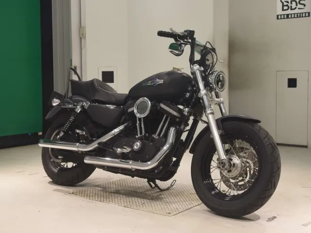 Harley-Davidson XL1200CB 2013, matt black, фото 3