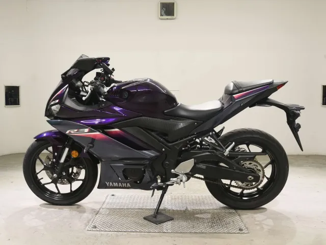 Yamaha Mt-03A 2023, фиолетовый, фото 2
