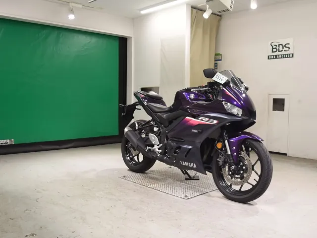 Yamaha Mt-03A 2023, фиолетовый, фото 3