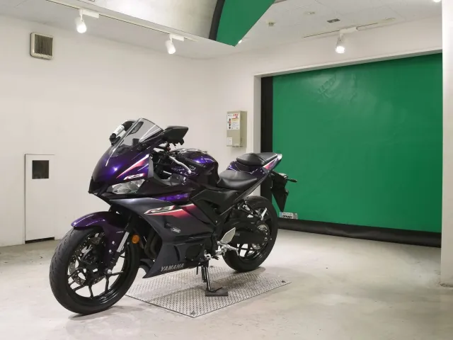 Yamaha Mt-03A 2023, фиолетовый, фото 4