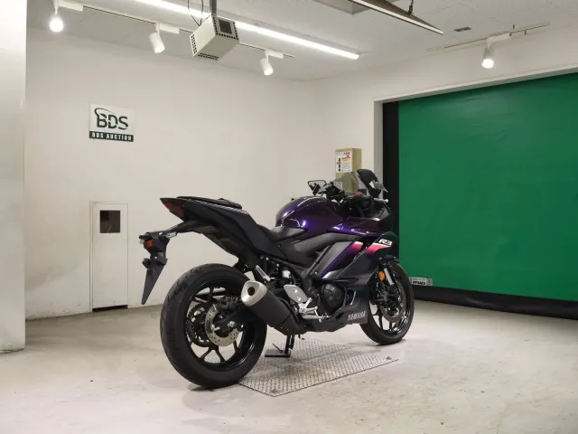 Yamaha Mt-03A 2023, фиолетовый, фото 5
