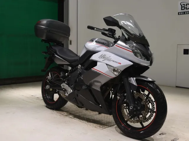 Kawasaki Ninja 400R 2016, white | silver, фото 3