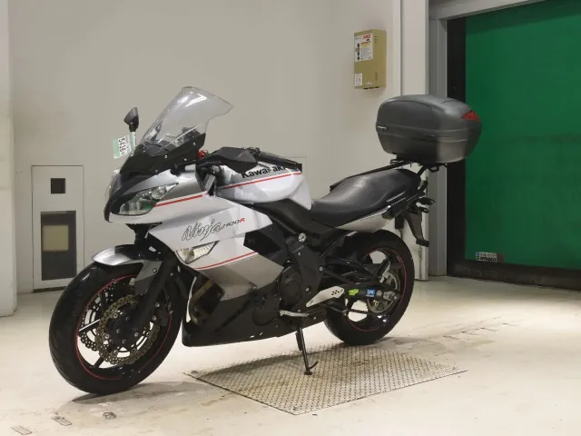 Kawasaki Ninja 400R 2016, white | silver, фото 4
