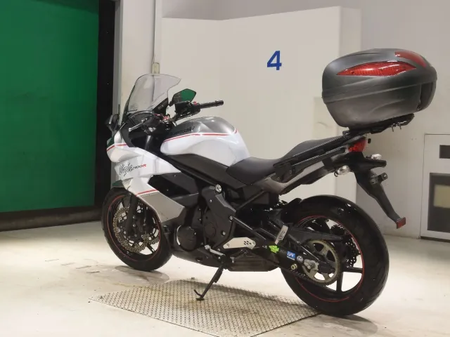 Kawasaki Ninja 400R 2016, white | silver, фото 6