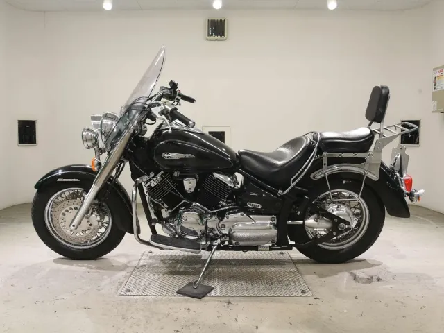 Yamaha Dragstar 1100 2004, чёрный, фото 2
