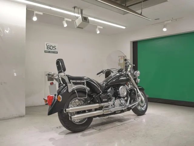 Yamaha Dragstar 1100 2004, чёрный, фото 5