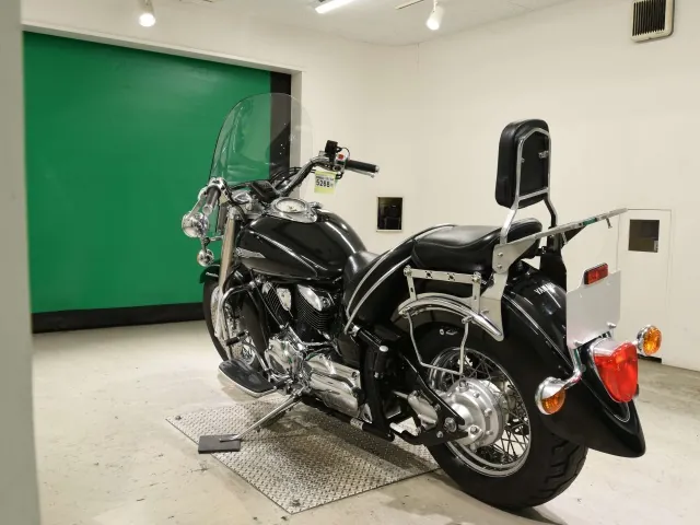Yamaha Dragstar 1100 2004, чёрный, фото 6