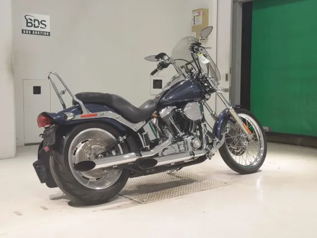 Harley-Davidson FXSTC1580 2008, navy blue, фото 5
