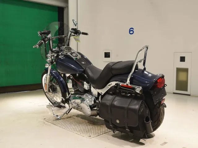 Harley-Davidson FXSTC1580 2008, navy blue, фото 6
