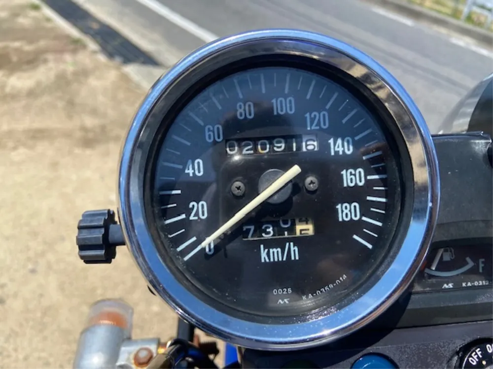 Kawasaki BALIUS-II ZR250B, синий, фото 3
