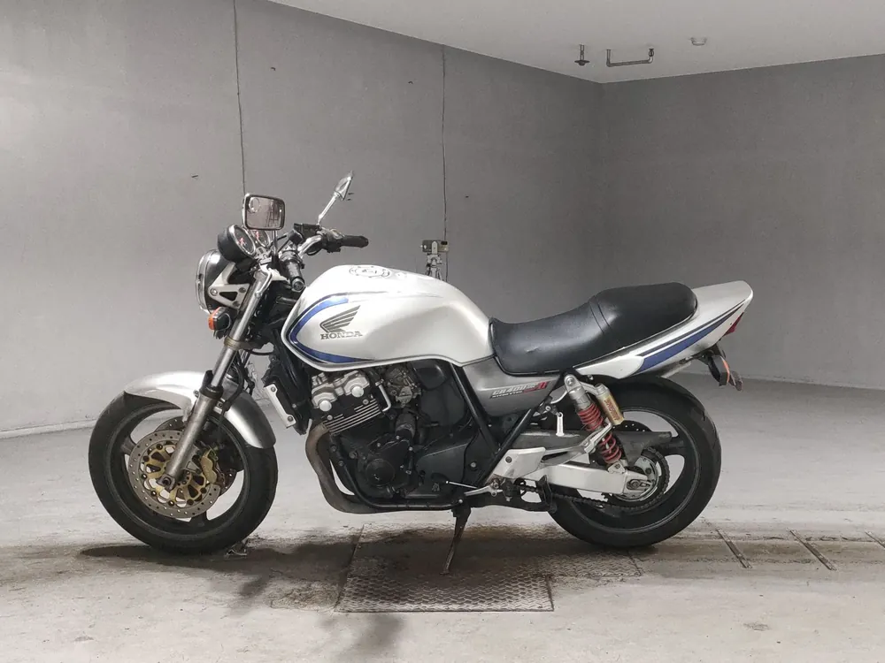 Honda CB400N 2003, серебристый, фото 2