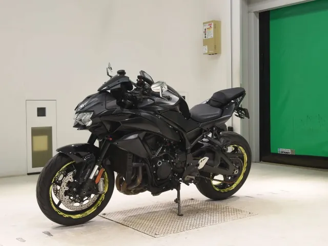 Kawasaki Z H2 2021, чёрный, фото 4