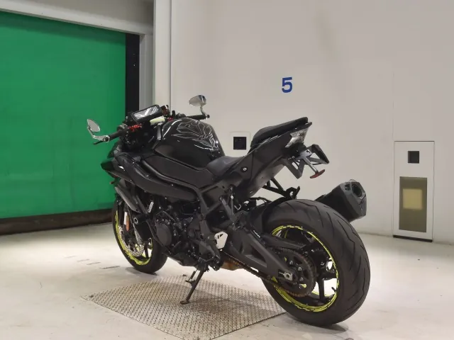 Kawasaki Z H2 2021, чёрный, фото 6
