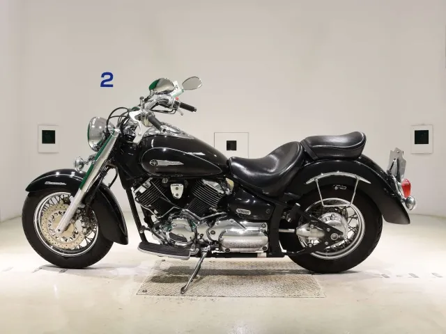 Yamaha Dragstar 1100 2007, чёрный, фото 2